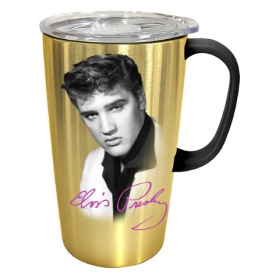 Tasse de voyage Elvis Presley de 18 oz en Inox